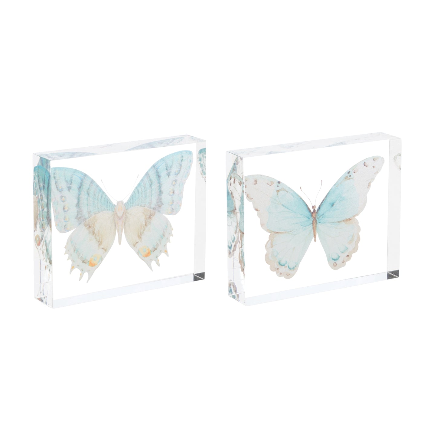 Acyrlic Butterfly DŽcor (Set of 4)