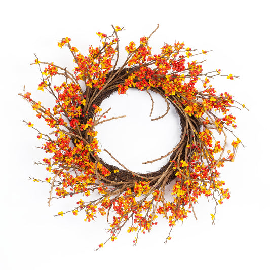 Bittersweet Twig Wreath 24.5"D
