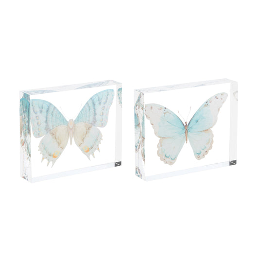 Acyrlic Butterfly DŽcor (Set of 4)